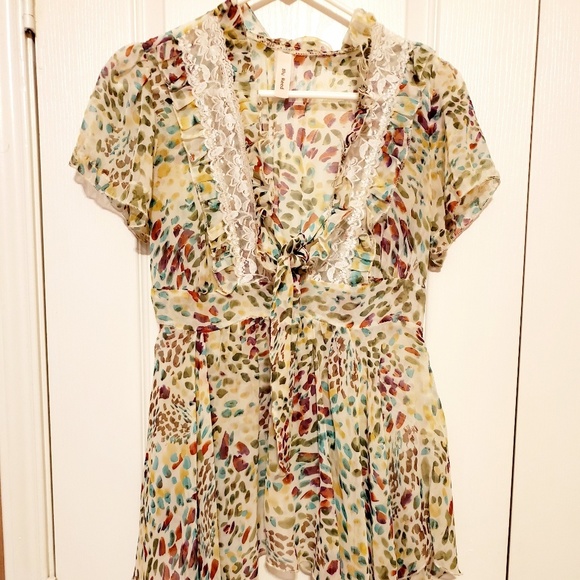 Printed top - Picture 1 of 3